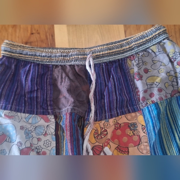 Kathmandu Womens Bohemian Patchwork Wide Leg Pants Xs Or Small Due To Stretch - Picture 5 of 11